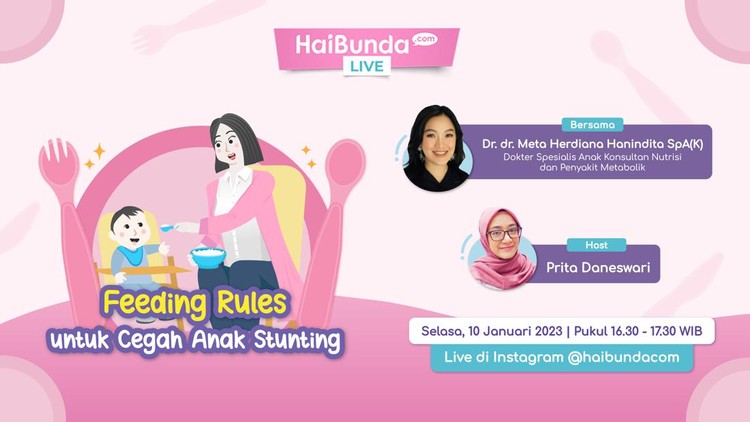 HaiBunda Live Cegah Anak Stunting