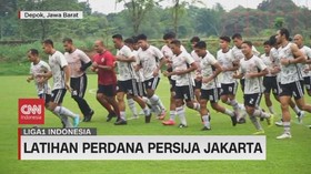 VIDEO: Latihan Perdana Tim Persija Jakarta