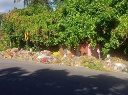 Sampah Galungan 65 Ton, Banyak Tumpukan di Pinggir Jalan