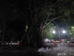 Jurit Malam: Menyelami Temaram dan Rimbunnya Taman Kartini Cimahi