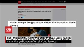 VIDEO: Viral, Video Hakim Dinarasikan Bocorkan Vonis Mati Kepada Sambo