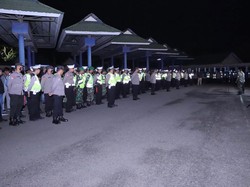Polisi-TNI Amankan Kediri Antisipasi Tindakan Anarkis Oknum Perguruan Silat
