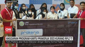 VIDEO: Anggaran Program Kartu Prakerja 2023 Kurang Rp.1,7 T