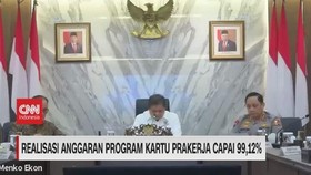 VIDEO: Realisasi Anggaran Program Kartu Prakerja Capai 99,12%