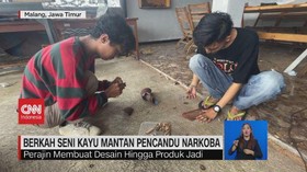 VIDEO: Berkah Seni Kayu Mantan Pecandu Narkoba