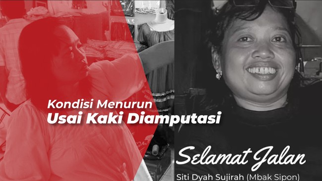 Mbak Sipon Istri Wiji Thukul Meninggal Dunia Akibat Serangan Jantung