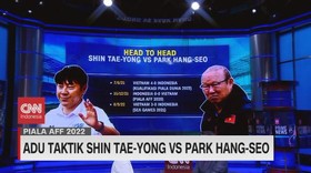 VIDEO: Adu Taktik Shin Tae-Yong Vs Park Hang-Seo