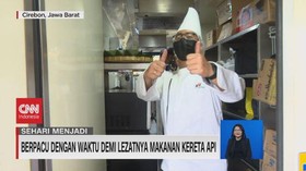 VIDEO: Berpacu Dengan Waktu Demi Lezatnya Makanan Kereta Api
