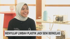 VIDEO: Menyulap Limbah Plastik Menjadi Seni Berkelas