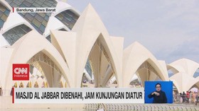 VIDEO: Masjid Al Jabbar Dibenahi, Jam Kunjungan Diatur