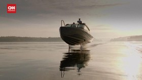 VIDEO: 'Perahu Listrik Terbang' Swedia Curi Perhatian di CES 2023