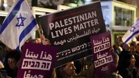 Ribuan Warga Israel Demo Rezim Netanyahu: Palestinian Lives Matter