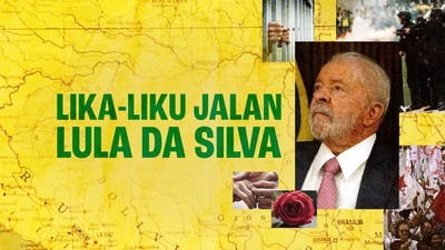 INFOGRAFIS: Lika-liku Jalan Lula Da Silva Kembali Jadi Presiden Brasil