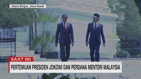 VIDEO: Momen Pertemuan Presiden Jokowi dan PM Malaysia Anwar Ibrahim