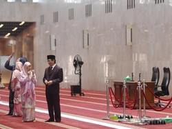Istri Anwar Ibrahim Gembira Bisa Kunjungi Masjid Istiqlal