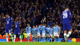 FOTO: Man City Hancurkan Chelsea 4-0 di Piala FA