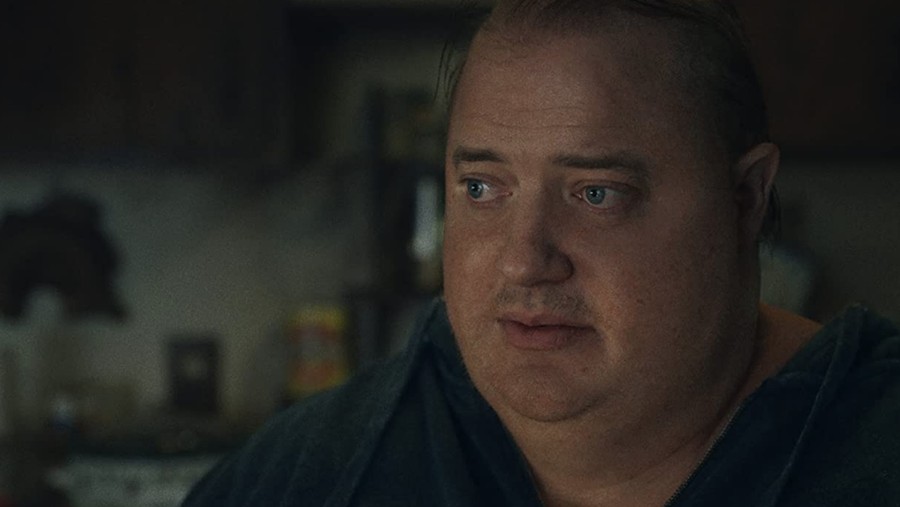 Brendan Fraser saat tampil di The Whale.