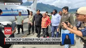 VIDEO: Detik-detik Gubernur Papua Lukas Enembe Ditangkap KPK