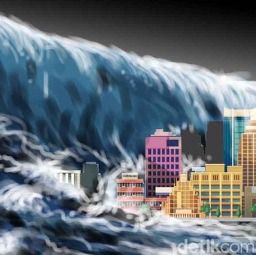 Heboh Ramalan Indonesia Diprediksi Kena Mega Tsunami Jepang pada Juli 2025
