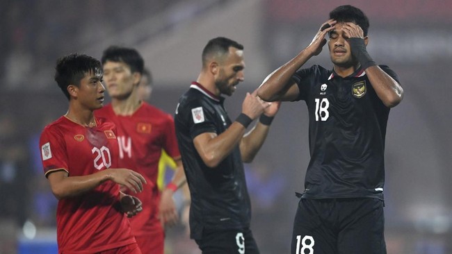 Statistik Timnas Indonesia yang tanpa shot on target saat melawan Vietnam pada leg kedua semifinal Piala AFF 2022 jadi sorotan media Vietnam, Senin (9/1).