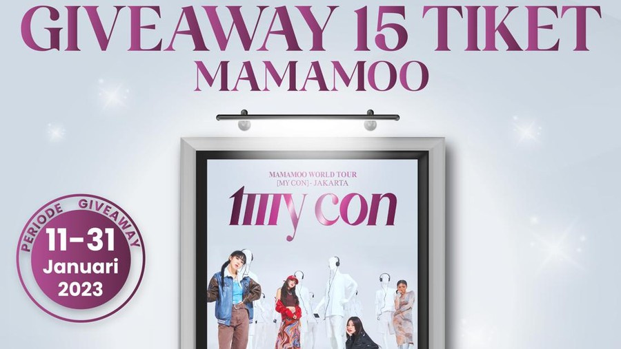 mamamoo GIveaway Tiket MAMAMOO