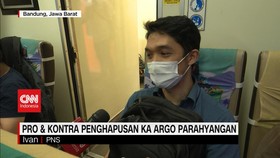 VIDEO: Pro & Kontra Penghapusan KA Argo Parahyangan