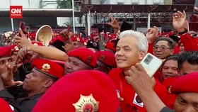VIDEO: Kader PDIP Teriak 'Presiden' ke Ganjar