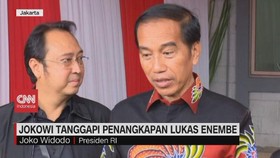 VIDEO: Jokowi Tanggapi Penangkapan Lukas Enembe