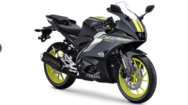 Motor sport 155 cc Yamaha R15 kini punya warna baru, Aggressive Grey.