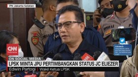 VIDEO: LPSK Minta JPU Pertimbangkan Status JC Eliezer