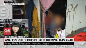 VIDEO: Analisis Psikologis di Balik Kriminalitas Anak