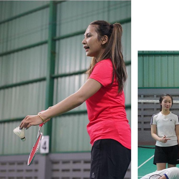 <p>Indah Permatasari mulai aktif melakukan aktivitas fisik usai melahirkan anak pertamanya pada 1 September 2022. Baru-baru ini, Indah terlihat bermain badminton bersama teman-temannya. (Foto: Instagram @indahpermatas)</p>