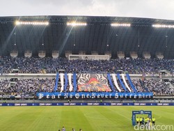 Penampakan Koreografi Viking Saat Laga Persib Vs Persija