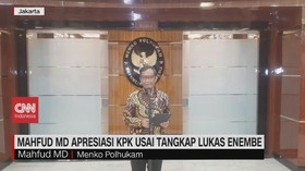 VIDEO: Mahfud MD Apresiasi KPK Usai Tangkap Lukas Enembe