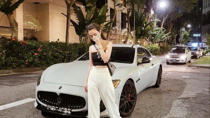 Michelle Ziudith dengan Tanktop hitam/Sumber: IG @michelleziu