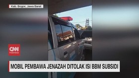 VIDEO: Mobil Pembawa Jenazah Ditolak Isi BBM Subsidi