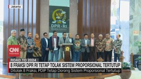 VIDEO: 8 Fraksi DPR RI Tetap Tolak Sistem Proposional Tertutup