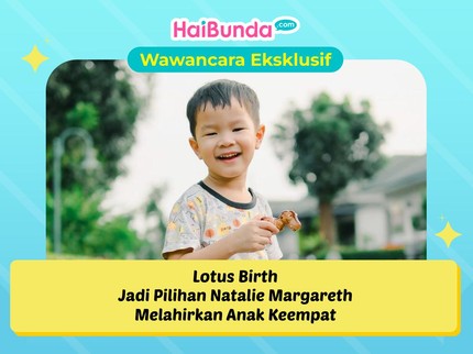 Lotus Birth Jadi Pilihan Natalie Margareth Melahirkan Anak Keempat