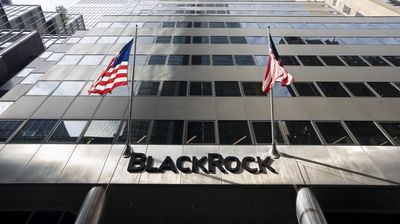 New York, NY, USA - July 5, 2022: Exterior view of the BlackRock headquarters in New York City. BlackRock is an American global asset management firm and a provider of investment management.