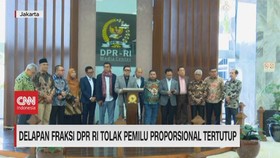 VIDEO: Delapan Fraksi DPR RI Tolak Pemilu Proporsional Tertutup