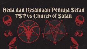 INFOGRAFIS: Beda dan Kesamaan Pemuja Setan TST vs Church of Satan