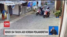 VIDEO: Nenek 104 Tahun Jadi Korban Penjambretan