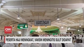 VIDEO: Peserta Haji Meningkat, Vaksin Meningitis Sulit Didapat