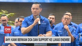 VIDEO: AHY: Kami Berikan Doa & Support ke Lukas Enembe