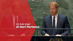 Memoar 'Spare' Pangeran Harry Pecahkan Rekor Buku Michelle Obama