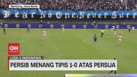 VIDEO: Persib Menang Tipis 1-0 atas Persija