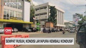 VIDEO: Sempat Rusuh, Kondisi Jayapura Kembali Kondusif