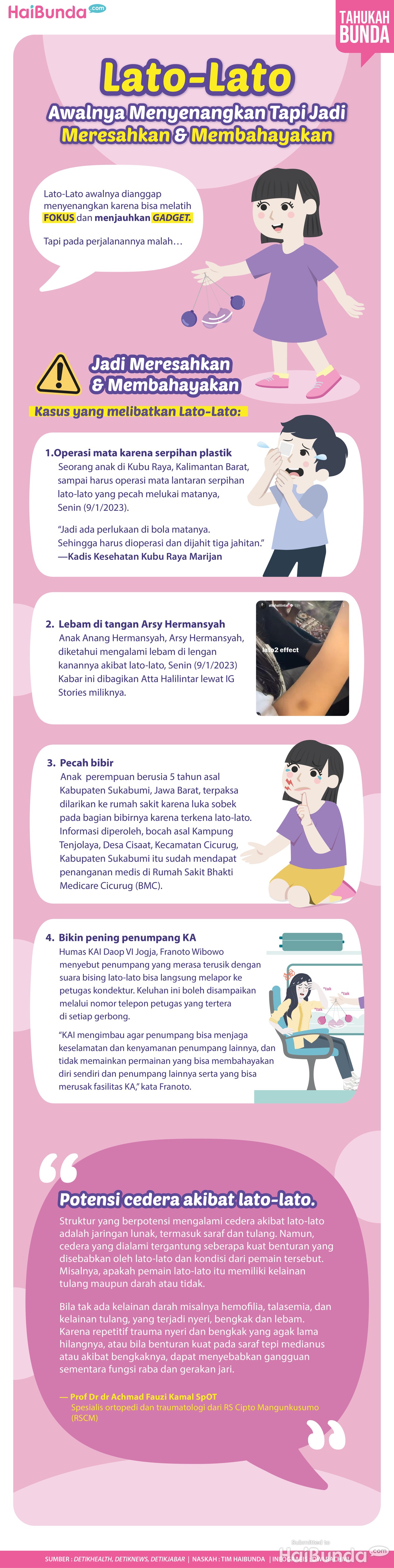 Infografis Lato-Lato Awalnya Menyenangkan Tapi Jadi Meresahkan & Membahayakan Infografis Lato-Lato Awalnya Menyenangkan Tapi Jadi Meresahkan & Membahayakan