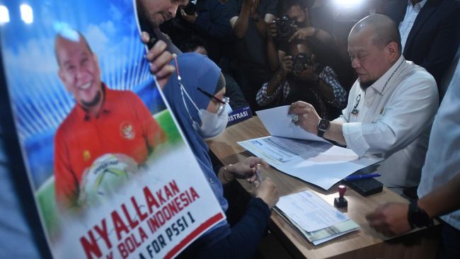 Jadi Calon Ketua PSSI, La Nyalla Berencana Minta Kantor ke Jokowi