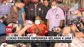 VIDEO: Lukas Enembe Diperiksa Selama 4 Jam